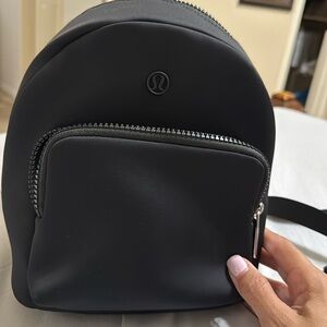 Lululemon Knit Nylon micro backpack